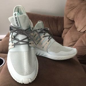 Teal Adidas Tubular